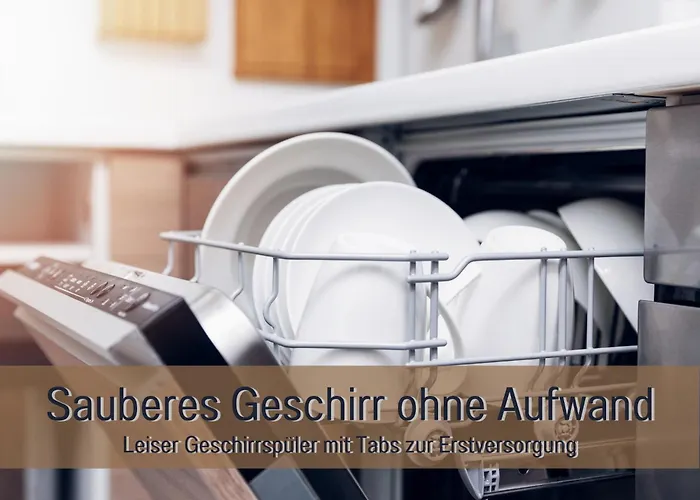 Hoeckelheim - Blaue Lagune - Neu, Modern & Geraeumig - 100 Qm - 3 Schlafzimmer - Bis 6 Gaeste, Babies Reisen Gratis - Garten, Grill & Terrasse - Fussbodenheizung - Smart-tv - Kueche Mit Backofen, Spuelmaschine & Toaster - Nahe Goettin 公寓