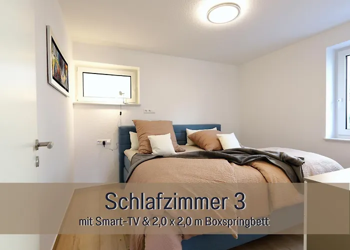 Hoeckelheim - Blaue Lagune - Neu, Modern & Geraeumig - 100 Qm - 3 Schlafzimmer - Bis 6 Gaeste, Babies Reisen Gratis - Garten, Grill & Terrasse - Fussbodenheizung - Smart-tv - Kueche Mit Backofen, Spuelmaschine & Toaster - Nahe Goettin 公寓 *
